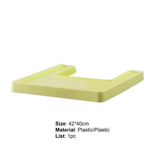 Stable Shockproof Baby Highchair Board Plastic Practical Heighten Edge Baby Dinner Board for Home