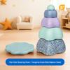 Rainbow River Stones Balance and Sensory Training Toys for Children