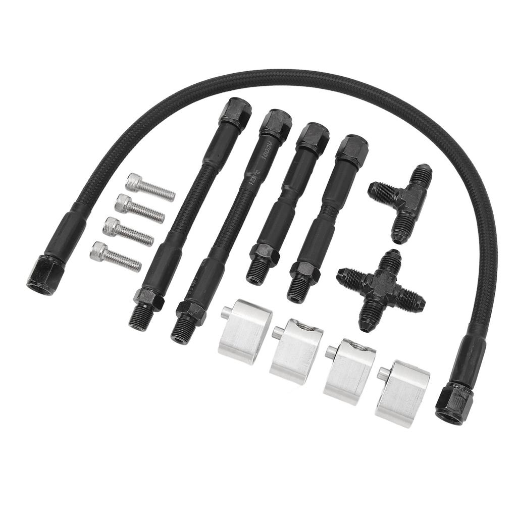 Kühlmittel-Überleitschlauch-Kit Edelstahl Dampf 4-Port Überleitschlauch-Kit Für LS-Serienmotor