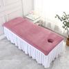 80x190cm Massage Sheet with Holes Absorbent Spa Sheet Large Microfiber Bath Towel for Beauty Salon Beauty Salon Supplies