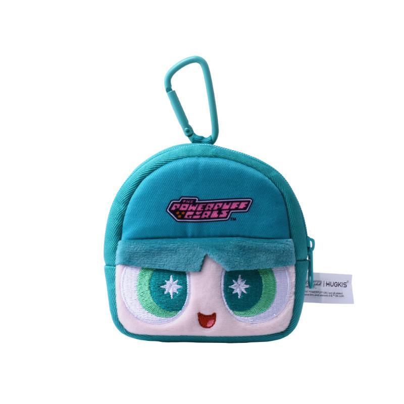 Girls Blossom Whoopass Bubbles Buttercup Cartoon Anime Plush Small Storage Bag