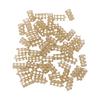 50pcs Bait Cage Fishing Lures Bait Cage Feeder Basket for Freshwater Saltwater Lake River