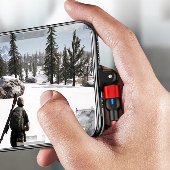 Datenkabel Anti-Verwicklungsseil Typ-C 180 Geflochtenes Nylon Grad Drehung Ladekabel