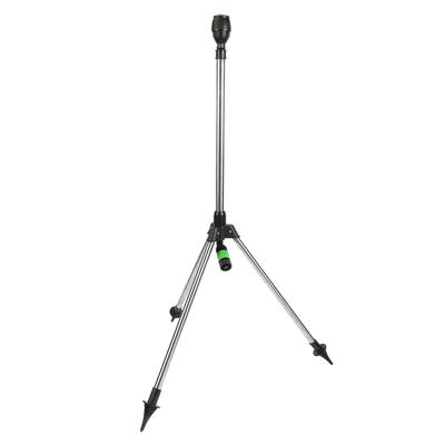 Sprinkler Tripod 360 Degree Rotating Automatic Irrigation Head Liftable Spraying Stand for Garden Lawn