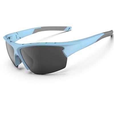 HAAYOT Polarized Sunglasses for Men and Cycling Sports Lightweight and Durable TR92 MTB Goggles for and Matte Sky Blue and Gray Women, Glasses,