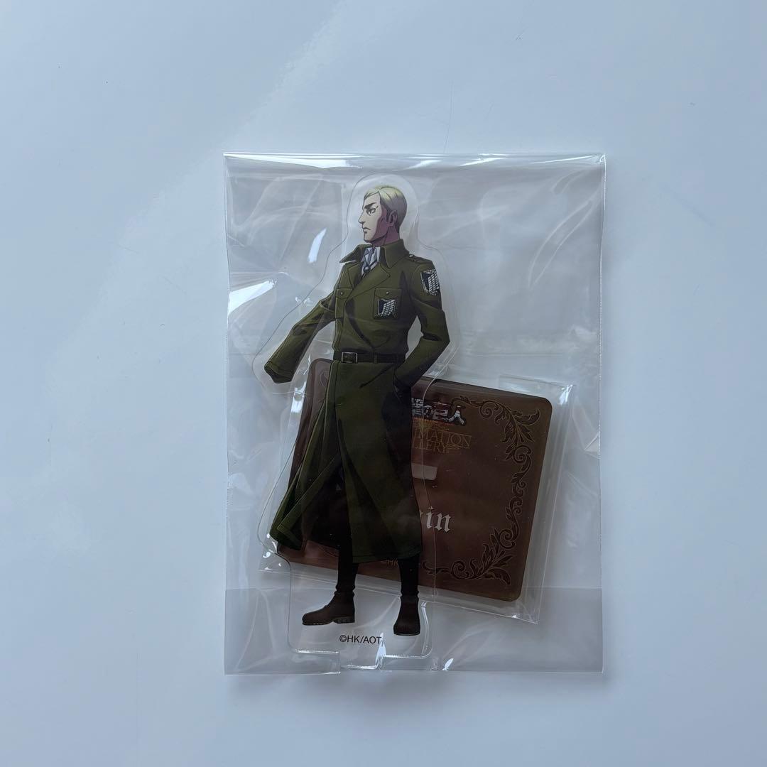 Used Attack on Titan Original Art Exhibition Acrylic Stand Erwin Smith