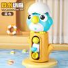 New Duck/ Bird Waterwheel Bath Toy for Children Kid Water Play Game in Shower Montessori Gift Spinner with Suction Cup Bathroom