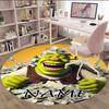Customizable S-Shrek3 Round Non-Slip Carpet - Ideal for Garden, Picnic, Office, Perfect for Decoration, Suitable For All Seasons