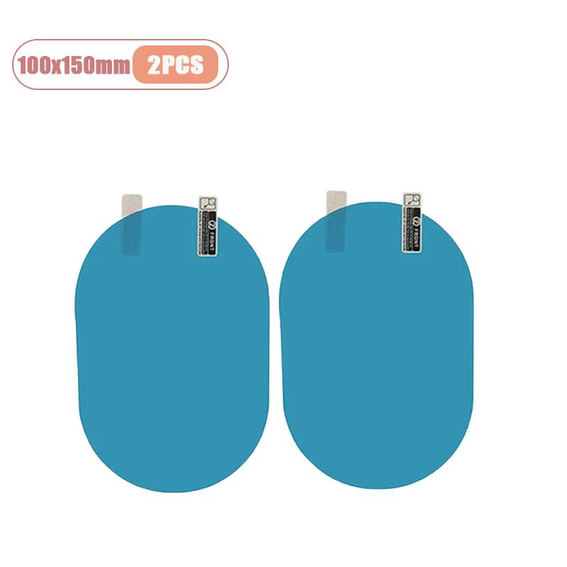Car Rearview Mirror Rain Prevention Film Set with Anti Fog Waterproof  for Truck Vehicle Window Glass Safe Driving In Rainy