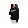 Fila Hanorac Tricotat Versatil Confortabil Hanorace Femei Negru F11W518215FBK