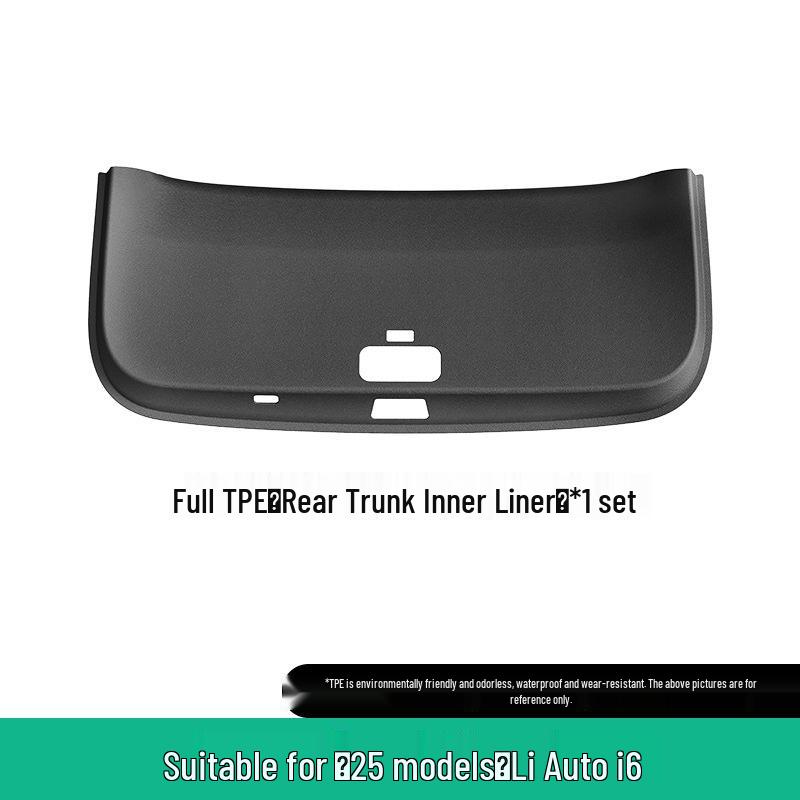 Custom-Fit All-Weather TPE Floor Mats & Trunk Mat for 2025 Li Auto i6