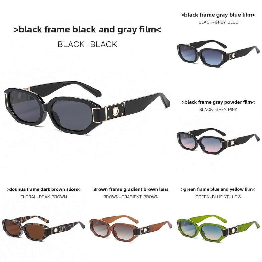 Geometric Style Eyewear With Pc Lenses For Fashionable Streetwear And Travel