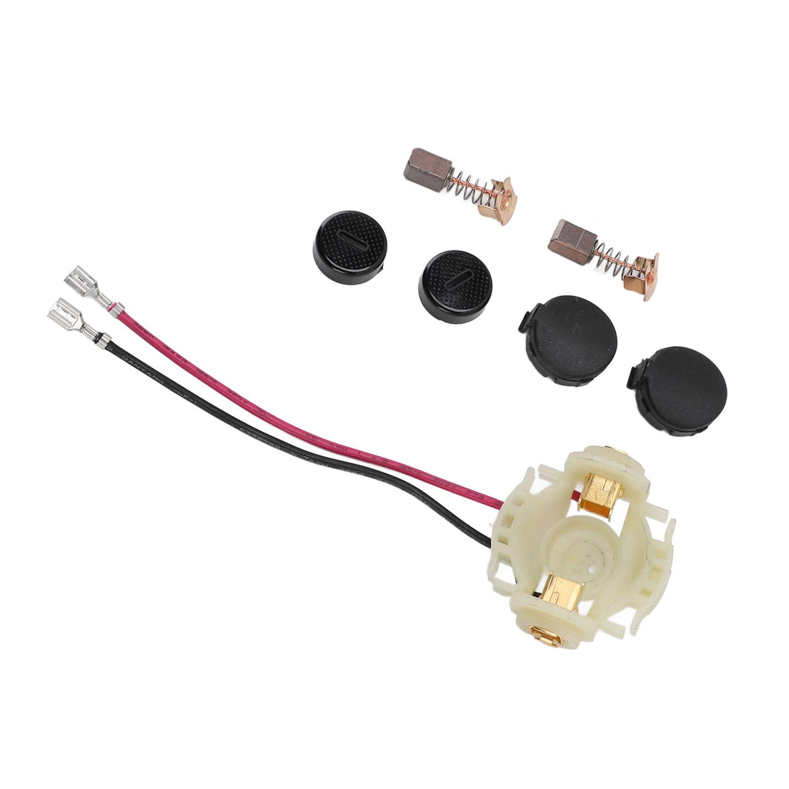 

Комплект держателей угольных щеток 2 угольные щетки 1 держатель 2 колпачка 2 комплекта крышек колпачков для BGA450 BGA452 DGA452