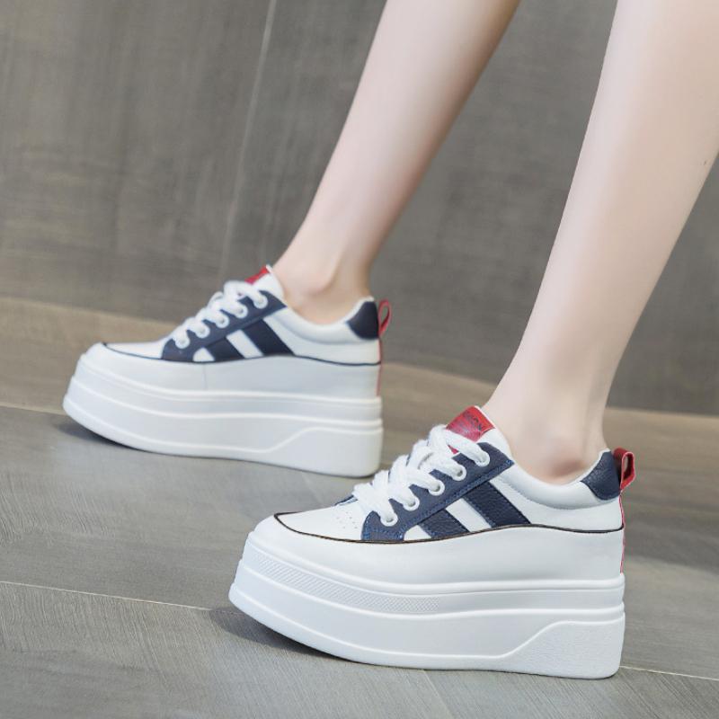 Women Sneakers Spring Autumn New Increase Versatile Thick Sole Board Shoes Female Sports Casual Shoes Womens Shoes  Mujer