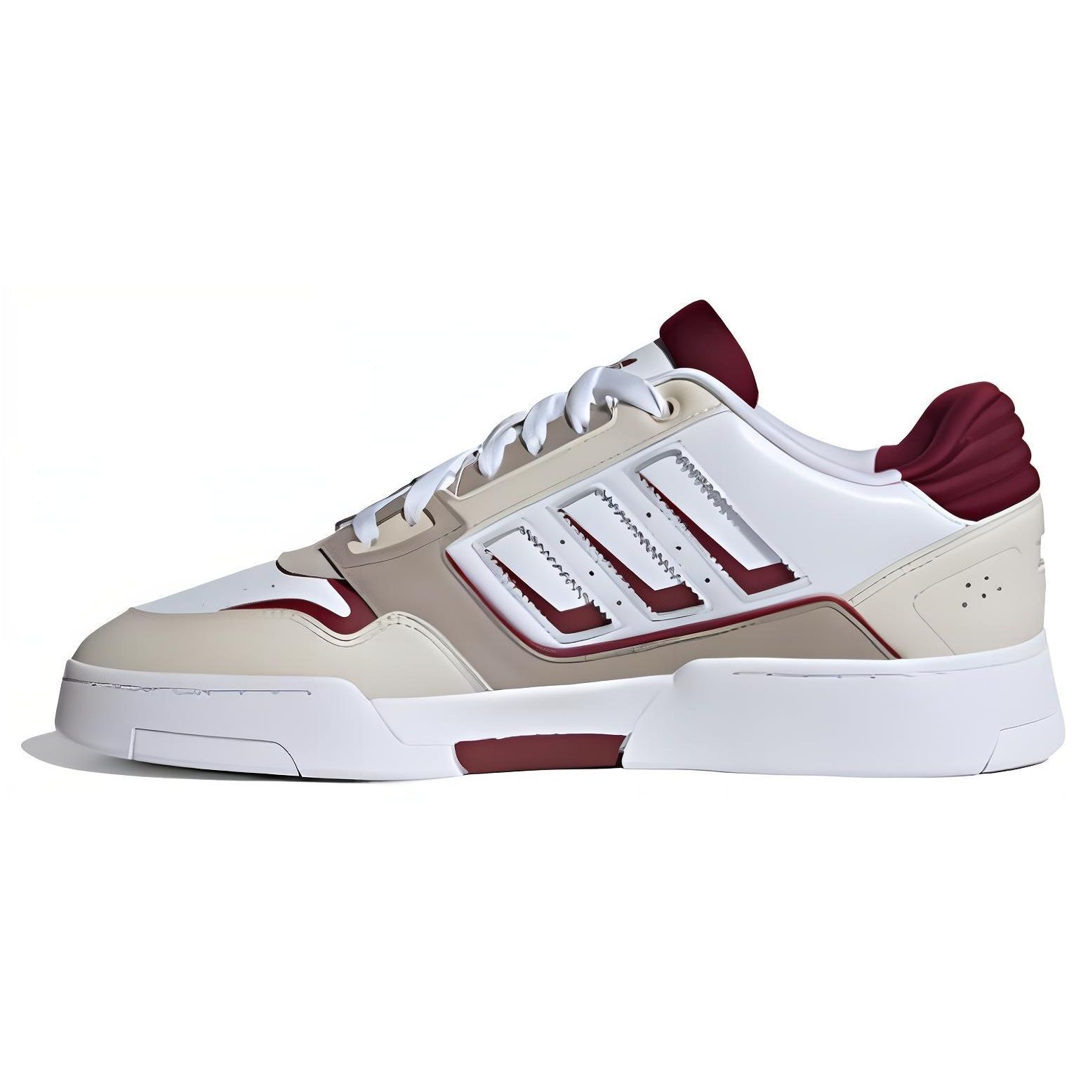 

Adidas Оригинальные низкие кроссовки Originals Drop Step 2.0 Удобные Универсальные Простые Низкие Кеды для Скейтбординга Унисекс Белый Серый Красный IG4335 43⅓