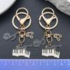 Well-Behaved Black Cat Zinc Alloy Keychain: Cute Drip Oil Cartoon Pendant for Backpacks