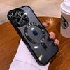 Clear Soft Silicone Protection Case For Magsafe For iPhone 16 15 14 Plus 13 12 11 Pro Max Plating Wireless Magnetic Charge Cover