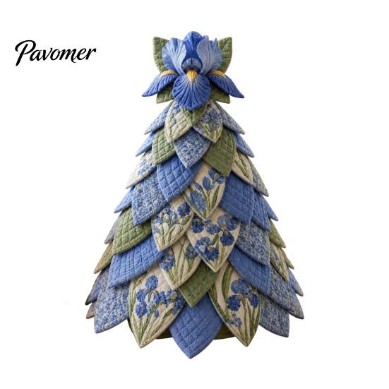 Tischmitte Sonnenblume Biene Baum DIY Bastelset, 3D gestepptes Stoff-Baumwoll-Patchwork-Set, Handgefertigte Tischdekoration für Wohnzimmer Schlafzimmer