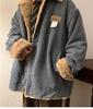 Men's Trendy Retro Winter Corduroy Cotton Jacket with Velvet Lining