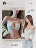 Strapless underwear women's small breasts gather and show large neck-hanging sexy seamless soft support bra  set