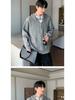 Men's Retro Half-Zip Loose Knitted Hoodie (Autumn/Winter Collection)
