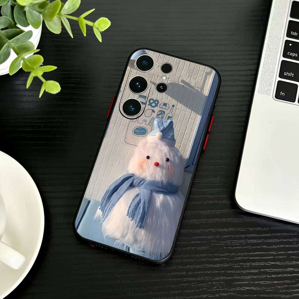 New Year Merry Christmas  Phone Case For Samsung S26,S25,S24,S23,S22,S21,S20,Ultra,Plus,FE Black Soft Cover