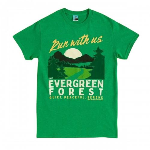 The Raccoons Unisex Adult Evergreen Forest T-Shirt