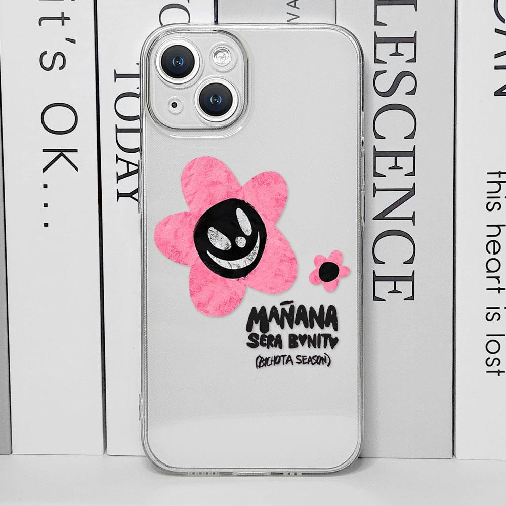 

Karol G Manana Sera Bonito Phone Case for IPhone 16 15 14 13 12 11 Pro Max Mini 7 8 Plus SE20 X XS MAX Fundas Soft Silcone Cover For iPhone 15 ProMax