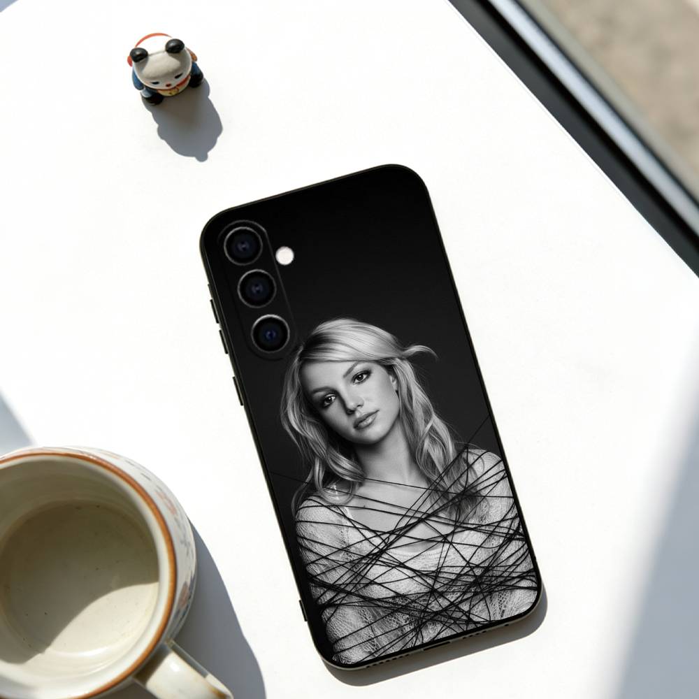 Britney Spears Phone Case Soft black For Samsung Galaxy A73,A72,A71,A70,A53,A52,A51