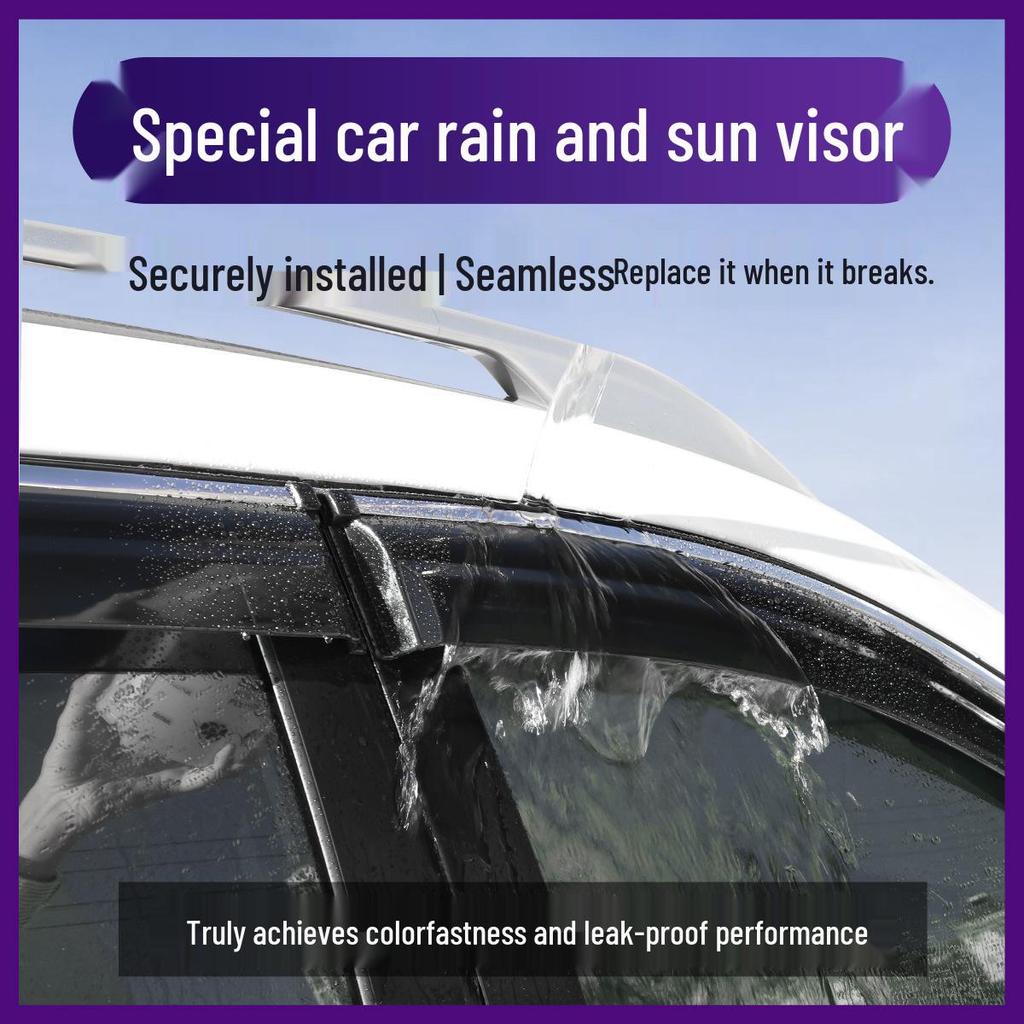 Compatible Rain Guards for Honda Vezel, XRV, and HRV