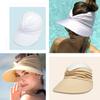 Women's Beach Sun Hat Spring Summer Sun Hat Women's Outdoor Sports Empty Top Hat