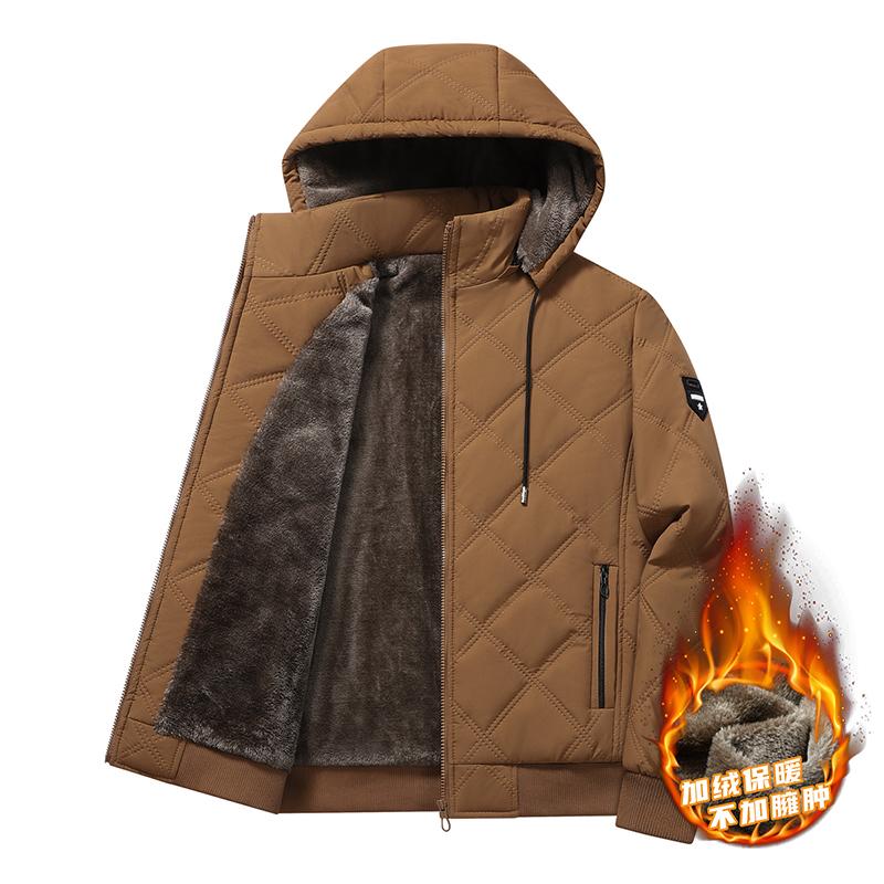 Men's Cotton Padded Jacket With Winter Warmth And Windproof Cotton Jacket, Loose Casual Jacket, Thick Jacket