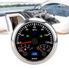 85mm 3-3Celsius8in 3 in 1 GPS Speedometer Odometer with Voltmeter Fuel   Gauge Turn Signal 120MPH for RV Yacht Truck 7 Color Backlight
