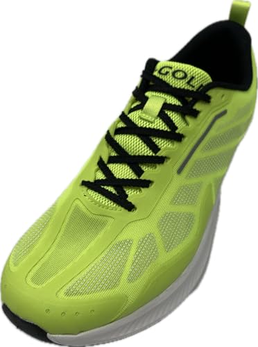 HI-GOLD NRS-400BYW Running Shoes, Brilliant Yellow, Size 24.5cm