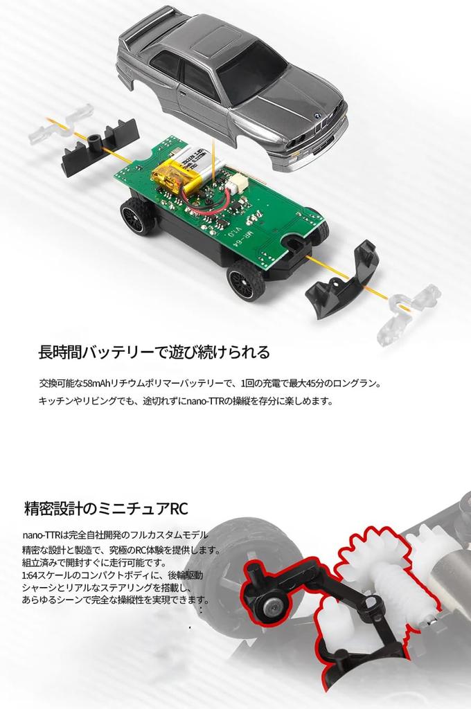 ARRISHOBBY HPI Racing RC Car 1989 M3 Ravaglia Mini RC Car BMW Licensed Product Japanese Manual 164