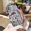 Kickstand Dirt-resistant Phone Case For Nokia C22 Soft case Anti-dust Cartoon Phone Holder Back Cover Waterproof Durable