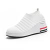 Scarpe da donna autunnali nuove fondo piatto rialzo rete tessuta volante casual sportive a rete scarpe singole donna