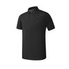 FILA Golf Series Simple Comfortable Cool Touch Polo Shirt Men tops Deep-Black A11M625138FBK