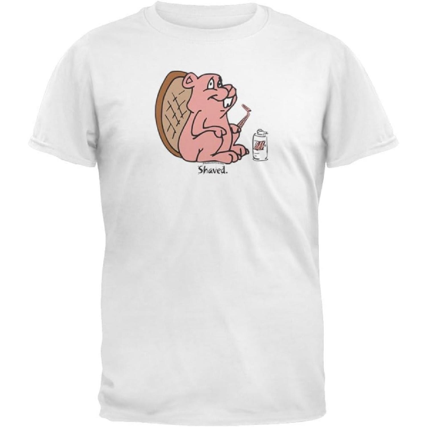 Shaved Beaver T-Shirt XXXXXL белый