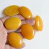 30x40mm Egg Shape Pendant: Natural Rose Quartz, Green Aventurine, Lapis Lazuli, Agate Jewelry DIY