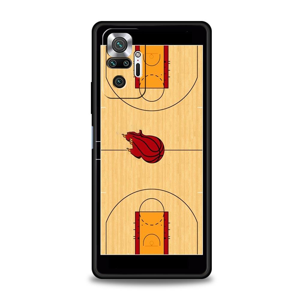 Football Basketball Tactical Board Phone Case For Xiaomi Redmi Note 14 13 5G 10 11 12 Pro Plus 4G 14C 13C 12C 10C Black Cover