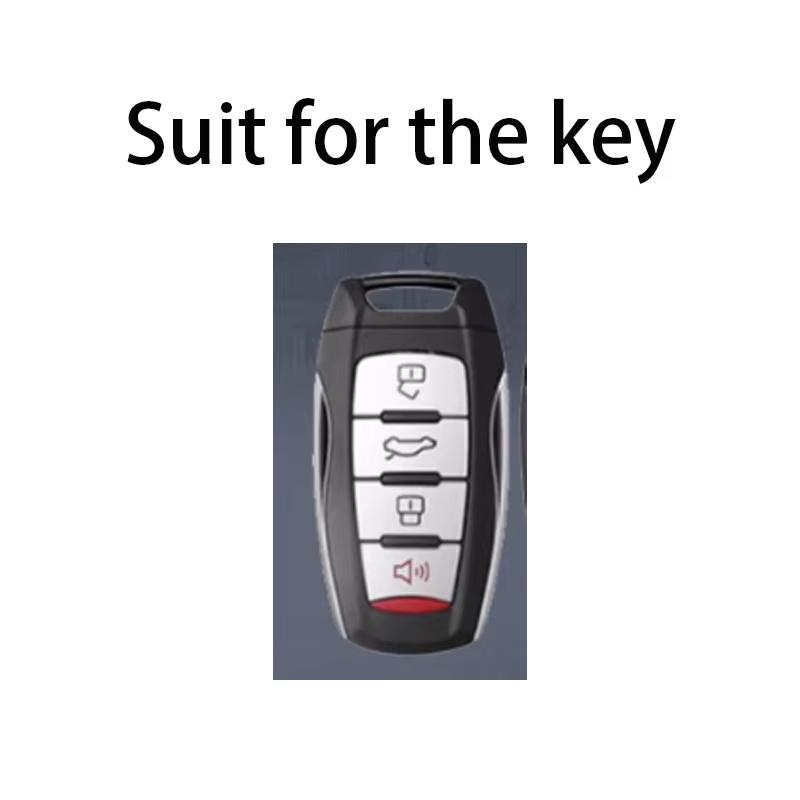 Sakura Pink TPU for Haval F7x H6 Jolion Joico Jollein F7 Jolyon F7H Dargo Remote Car Key Case Cover Holder Keychain Accessories