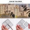 1 Piece Window Screen Repair Patch Curtain Holes Cover Home Door Curtain Holes Cover Mesh Anti-sect Self Sticker