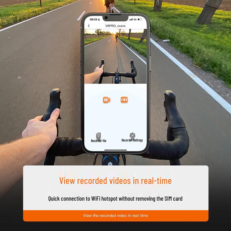 FOXWEAR Smart Cycling Helmet with 4K Camera and Bluetooth (CN Version)