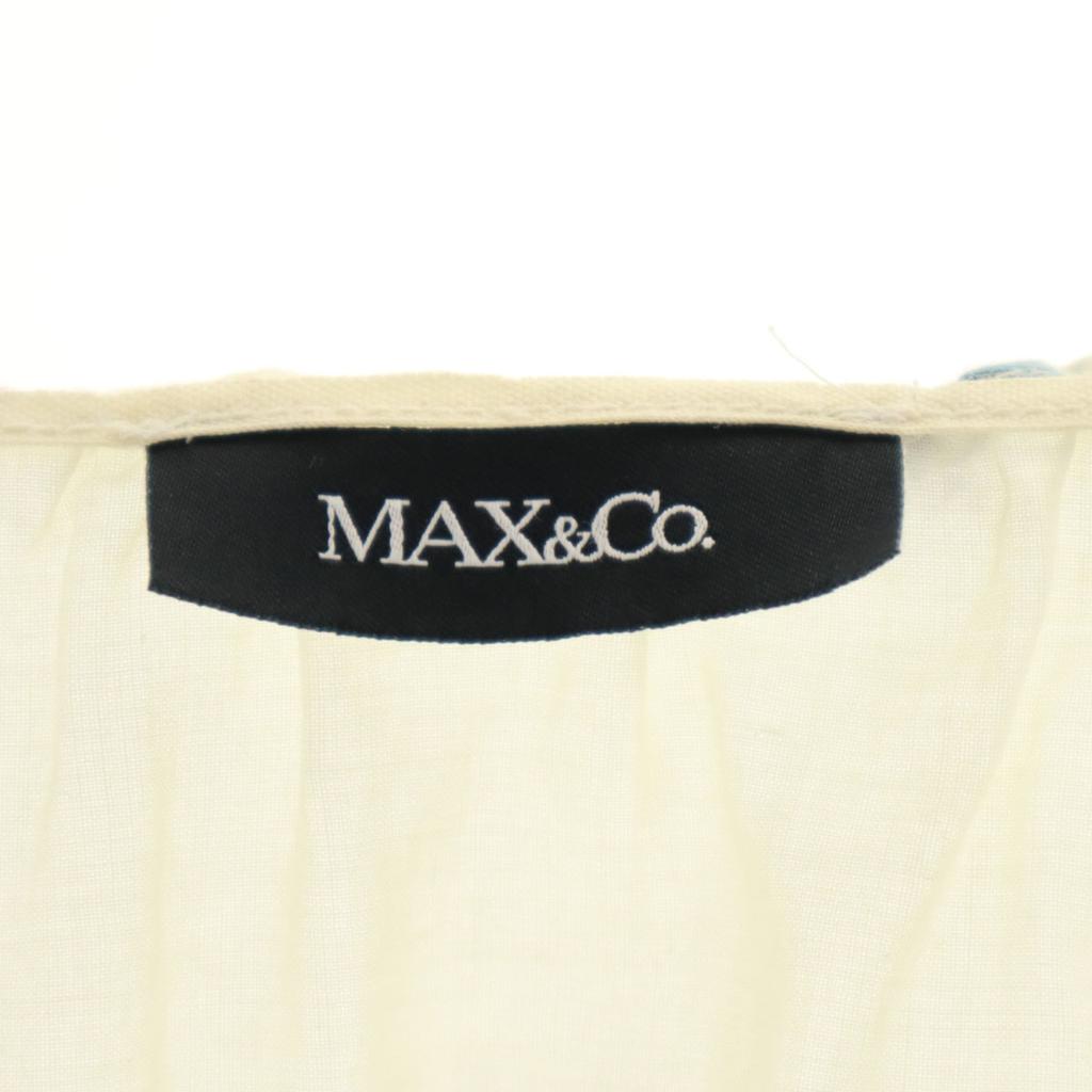MAX&CO Long Sleeve Cut 44 Ivory System Women Used