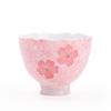 Pure Hand-painted Powder Cherry Blossom Teacup Ceramic Tea Set Master Cup Guest Cup Tea Cup Exquisite Girls Teacup