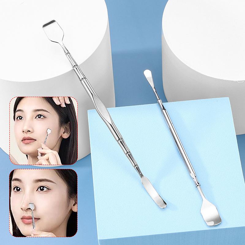 Two-sided Blackhead Remover Spatula Nose Face Blemish Pore Cleaner Beauty Face Health Salon Special Remover Acne Tool