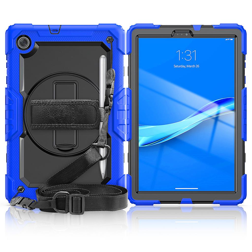 Armor Case For Tab M11 Xiaoxin Pad TB330FU K10 M10 3rd Gen TB328FU TB328XU K11 Wrist Strap Kickstand Cover