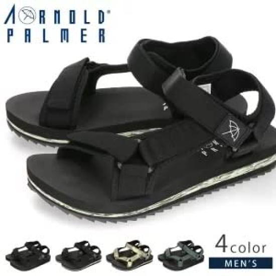 Arnold Palmer Sports Sandals AP4051 Dark Green Size Cm Men's (402) 26.0