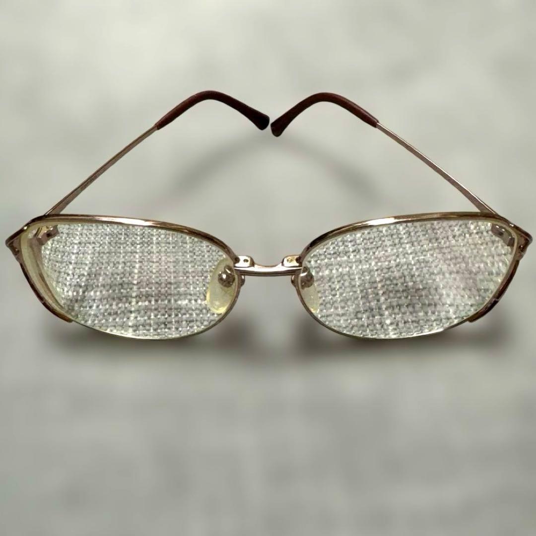 Used YVESSAINTLAURENT Yves Saint Laurent Women s Glasses Brown Temple